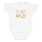 Rabbit Skins Infant Baby Rib Bodysuit